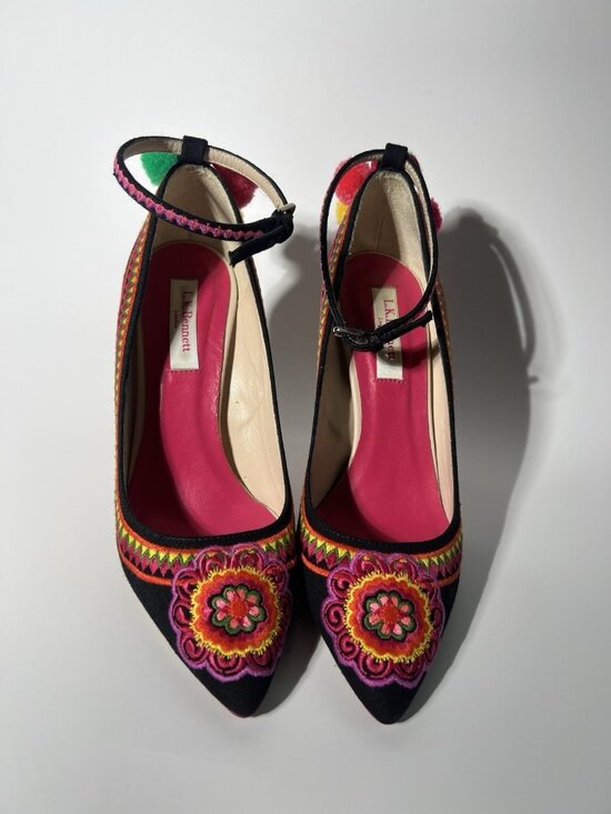 L.K. Bennett Shoes - L.K. Bennett Caroline Issa Limited Edition Parrot Heels EU 38